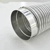 100mm Diameter Semi-Rigid Aluminum Air Ducting Slide Aluminum Duct For Ventilation