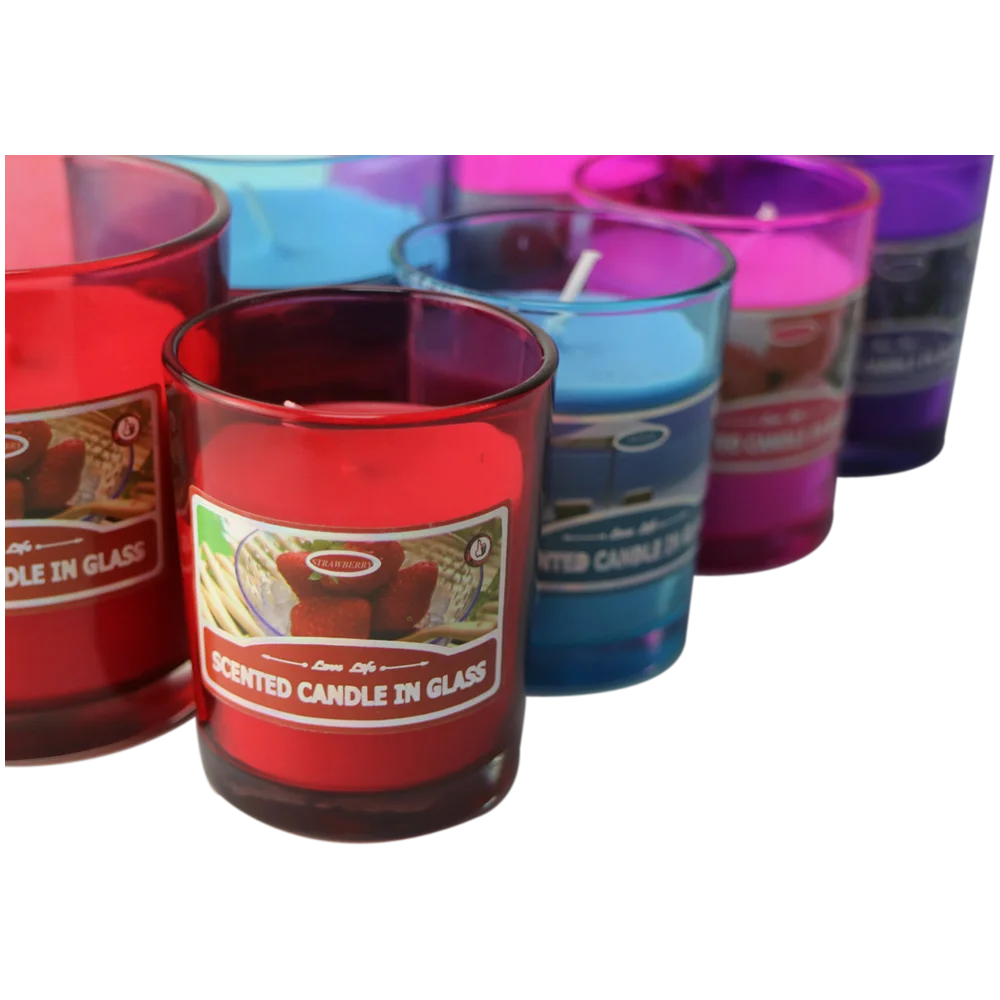 The Most Popular High Quality Scented Glass Jar Candle Buy Glass
