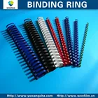 office glossy plastic 5mm-51mm binding ring clips