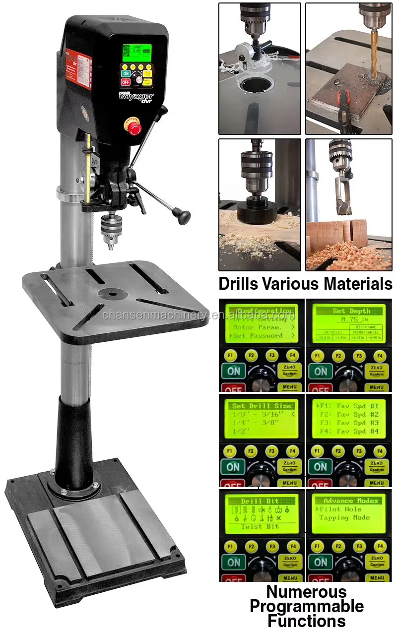 NOVA 58000 Voyager DVR Drill Press 