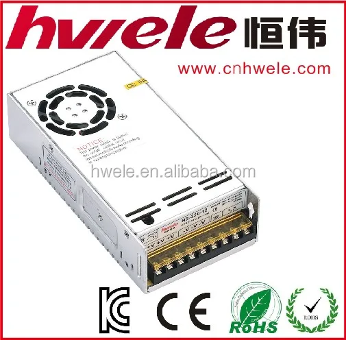 HS-350W switching power supply with CE,KC,CCC,TUV,PSE,ROHS