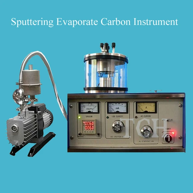 tch-gsl-1100x-spc16c sputtering evaporate carbon instrument