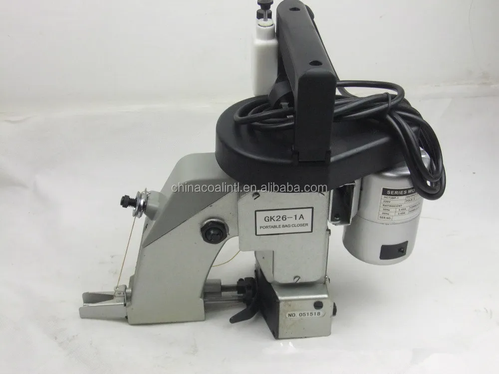 Gk261a Portable Closer Cap Feed Bag Sewing Machine/portable Bag Closer