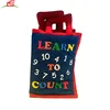 2018 New Design First Learn To Count Number Activity Play Plush Toy My Quiet Book Fabric Cloth
