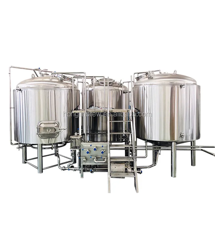 Factory Customization 1000L Stainless Steel Fermentation Beer Brewery Equipment Micro Brewing Machine Turnkey Project