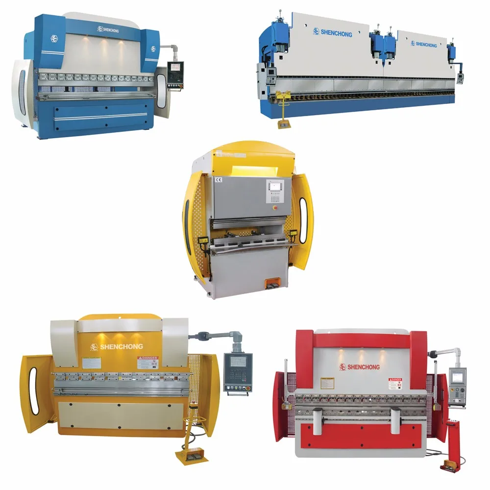Wuxi Shengchong Hydraulic Cnc Servo Press Brake For Metal Plate Bending