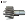 Russia Dragline Forging 1045 Steel Spline Helical Transmission Excavator Parts Gear Shaft