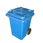 High Quality 80L Top Open HDPE Plastic Waste Bin