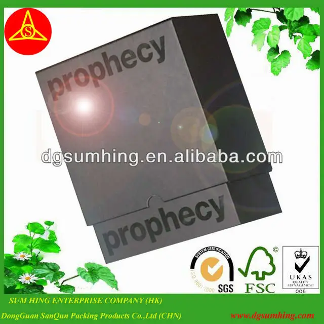 chinese supplier for the man made box high quality printing gift