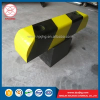 Durable Parking Lot Plastic HDPE Rubber