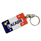 Manufacture Custom 3D Soft PVC Rubber Keychains metal keychain for Promotion Gifts