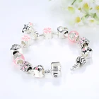 Bracelet Bracelets Lucky Dog Charm Bracelet Qings 925 Sterling Silver Plated Bracelets With White Zircon
