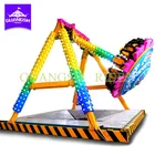 90 degree swing angle Mini Pendulum Rides children loved rotation hammer games