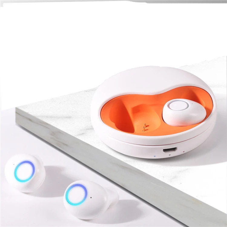 The New Wireless Invisible Earbuds Earbuds With Charging Case Earphones Wired - ANKUX.COM