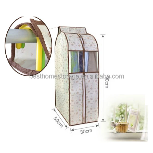 Wholesale Customized Nonwoven Fabric Suit Cover Garment Clothes Bag