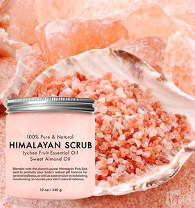 himalayan pink salt scrub