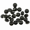 Natural Black Spinel Calibrated Size 9mmFaceted Cut Round Black Color Loose Gemstone
