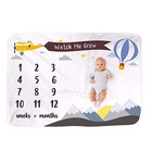 Newborn Photography Props Milestone Blanket For Baby Girl Gifts