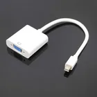 Mini DisplayPort to VGA Adapter Mini DP to VGA Adapter Converter White/Black