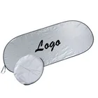 Unionpromo Custom LOGO Front Window Polyester Car Windscreen Sunshade