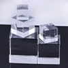 ODM/OEMHot sale custom glass blocks 3d crystal cubes gift Engrave Etched Clear Blank Crystal Glass Cube for Souvenir gifts