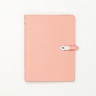2019 versatile note book PU leather cover new design loose-leaf diary promotional notebook journal with USB key locked