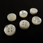 16L Real shell button, 16L mother of pearl button, 4 holes shell button