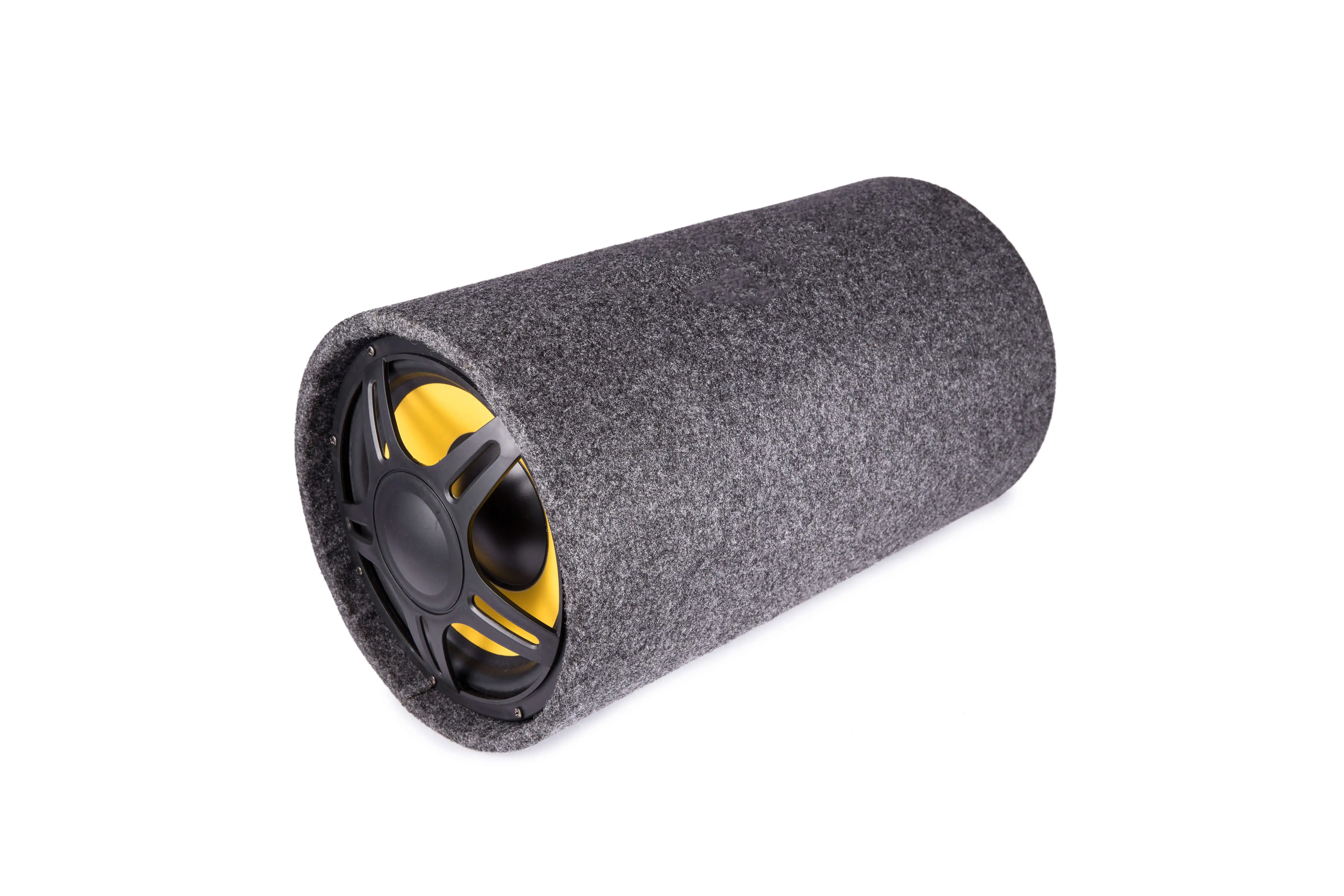 OY-B2312 Car Audio 12 inch Bass Tube Active Subwoofer Round Subwoofer With Amplifier - ANKUX.COM