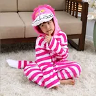 Wholesale adult pajamas NLM plain pajamas kids girl fashion kigurumi onesie