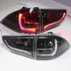 2009-14 Year For Mitsubishi Pajero Sport Montero Sport Nativa Pajero LED Rear Light Black Bottom Transparent surface YZV3