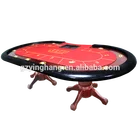 Customize 84 Inch Deluxe Texas Poker Table With Casino Standard Size