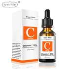 Isner Mile Natural Vitamin C Serum for Face Anti-Aging Natural Hyaluronic Acid Best Skin Care VC Serum In Stock