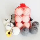 Organic 100% Wool Dryer Balls Sgs Eco Friendly Set of 6 100 Felt Pure Xl New Zealand Lambs Natural Ball
