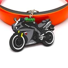 Factory directly price custom plastic pvc keychain waterproof key chain for motorcycle
