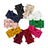 New Design Wholesale Girls Hair Accessories organic Bow Tie Baby Headband