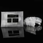 Customized wholesale transparent portable hotel shower cap