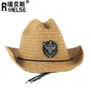 Kids Western Straw Cowboy Hats