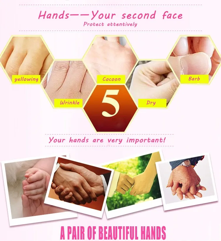 Exfoliating Peel Hand Mask Baby Removed Scrub Callus Hard Dead Skin 2-2