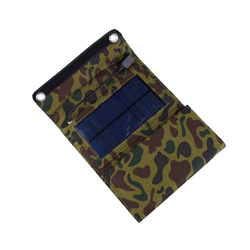 New Energy 7W USB Foldable Solar Panel Charger for mobile phones/power bankback pack etc - ANKUX.COM