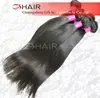 Pretty lady tangle free natural color brazilian 10-40 inch human hair extensions