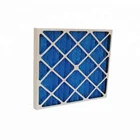 intake panel air filters/ cardboard pre filter/Blue colour G4 pleat filter