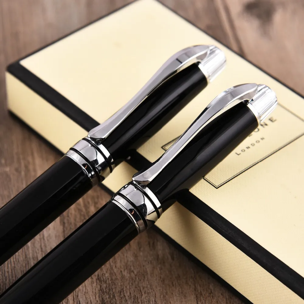 barrel metal ballpoint pen roller pen set for promotional gift