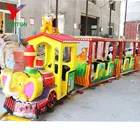 2018 New Designs High Quality Child Christmas Shooting Gallery Sightseeing Electric Train
