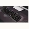 Wholesale Good Feedback Popular USB Computer Mechanical Wired Gaming Keyboard with Seven Colors Led mixed Light