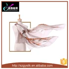 Customized Digital Printing Silk Chiffon Silk Scarves