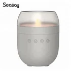 2019 Mini 100ML Car Humidifier Usb Candle Cute Portable Ultrasonic Essential Oil Diffuser