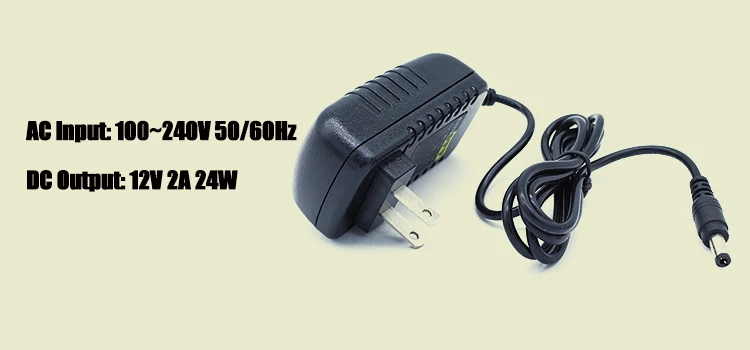 5V 0.5A 1.5A 5A 3A 2A 1A 24V 12V ac dc adapter ac/dc CCTV Switching Power Supply Adapter