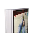 Double-sided magnetic type advertising led light box, easy to change posters