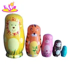 wholesale cheap wooden Russian nesting dolls W06D039