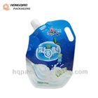Drink Liquid Pouch Yoghurt Packing Standing Milk Storage Bags With Spout